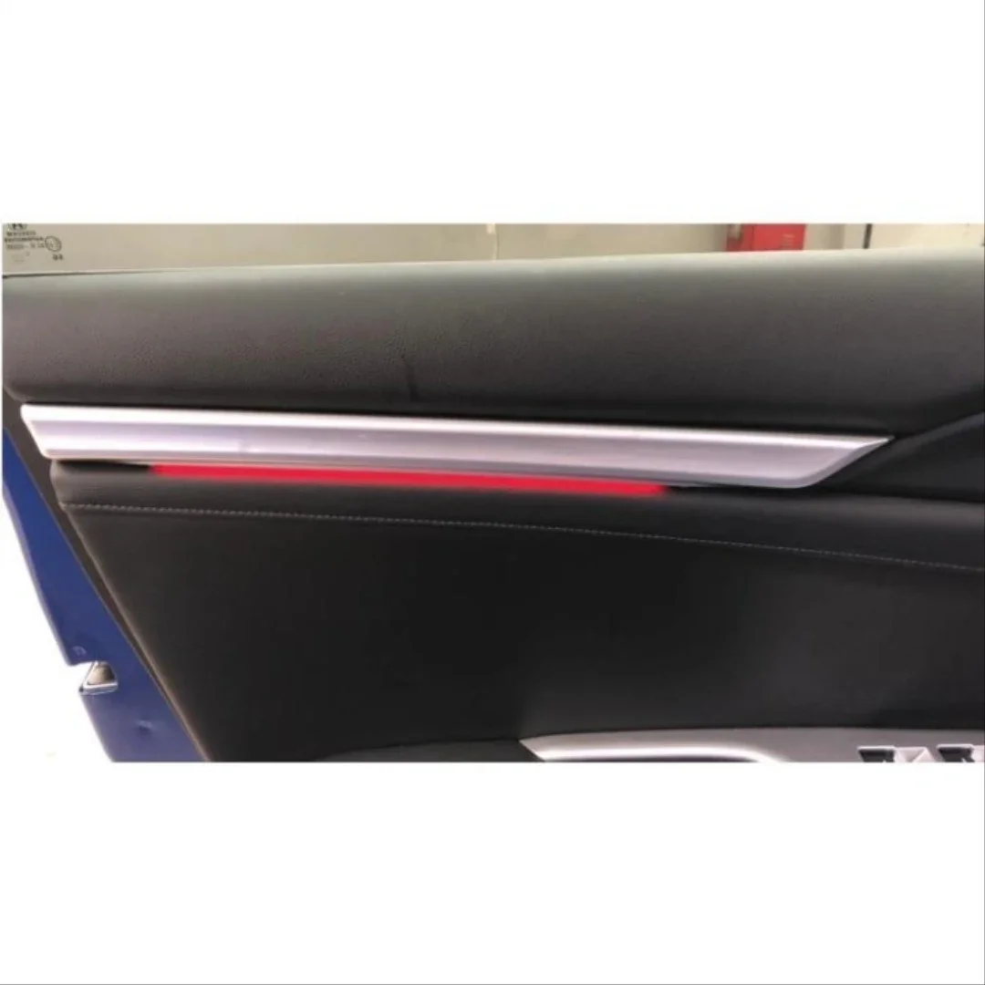 Inner Door Trim Ambient Car Accessories Car Parts Car Interior Accessory For Hoda Civic Inner Door Trim Ambient Red