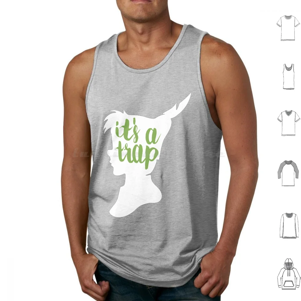

Don't Grow Up It's A Trap Майки с принтом Хлопок Don't Grow Up Its A Trap Neverlland Green Second Star To The Left