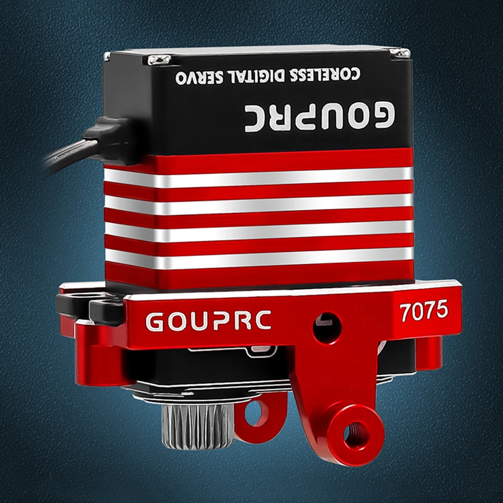 

9KG Metal Gear Servo with Mount Bracket and Arm Mini Servo Coreless Motor Servo for TRX4M Servo 1/18 RC Car Upgrade Parts