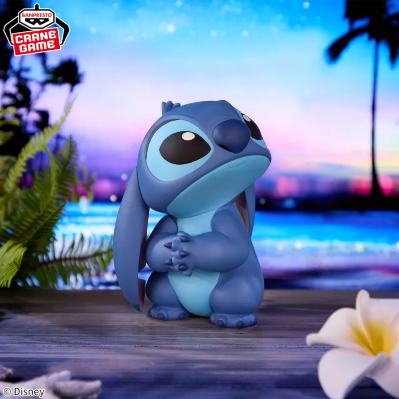 

BANDAI Authentic Spot goods Lilo&Stitch-Stitch-Ookina Sofvimates-Sofubi Figure Anime Cartoon Action Figures Model Collectio Toy
