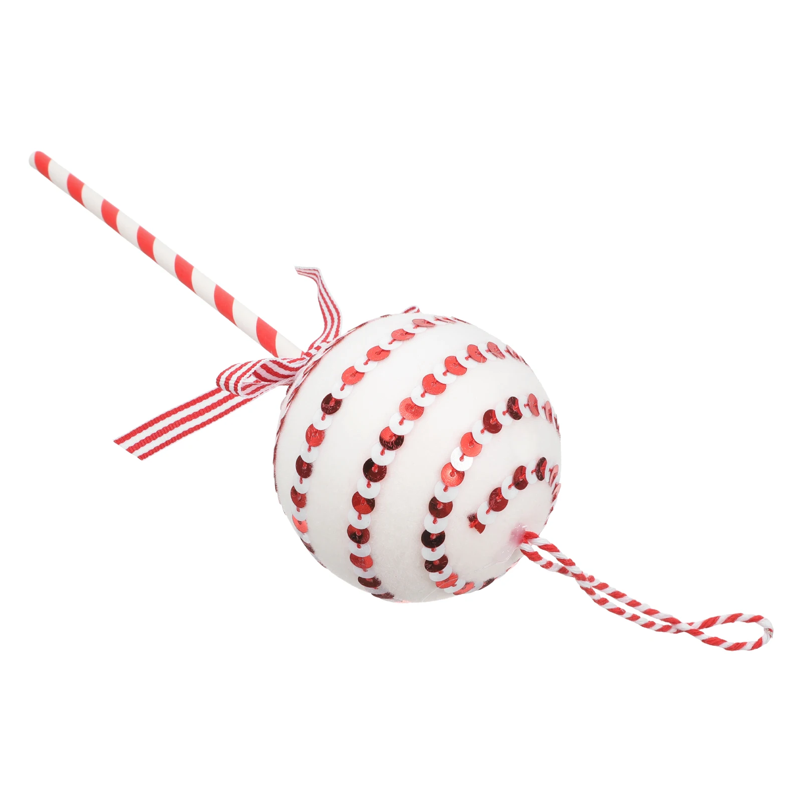 

Lollipop Christmas Tree Decor Whimsical Hanging Ornament for Festive Holiday Decorations Xmas Tree Candy Pendant