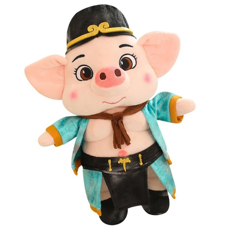 Cartoon Pigsy Plush Toy Soft Cuddly for Children Teenagers Adults