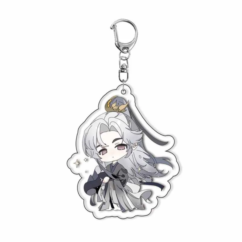 Game Far Beyond The World Acrylic Keychain Pendant Hanging Figure Character Keyring Ornament Decor Accessories Gifts image 3