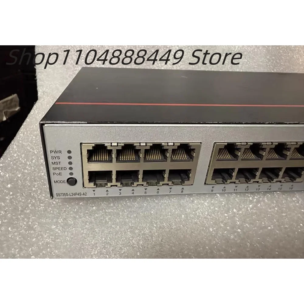 สวิตช์จ่ายไฟ POE แบบ Full Gigabit 24 พอร์ต รุ่น S5735-L24P4S-A2