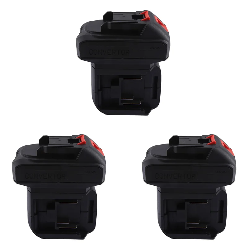 Adapter akumulatora do elektronarzędzi ABBP-3X 2 w 1 do elektrycznej wiertarki udarowej, klucza i wkrętaka, konwerter akumulatora litowo-jonowego