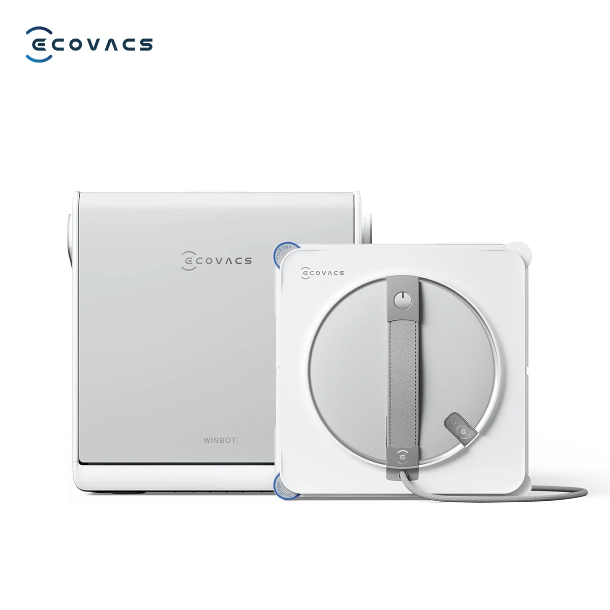 ECOVACS Winbot W2S Omni Robot Limpiacristales con Tecnología TruEdge para Limpi…