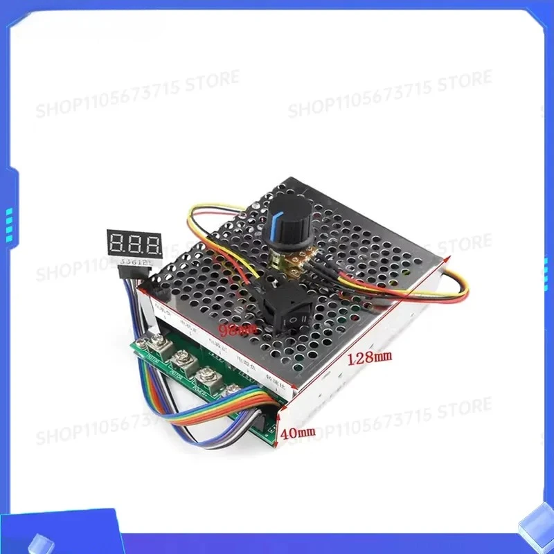 for 60A Digital Display PWM Speed Controller Module 10-55V 0-100% Adjustable Forward Reversal DC Motor MAX 100A 12V 24V 36V
