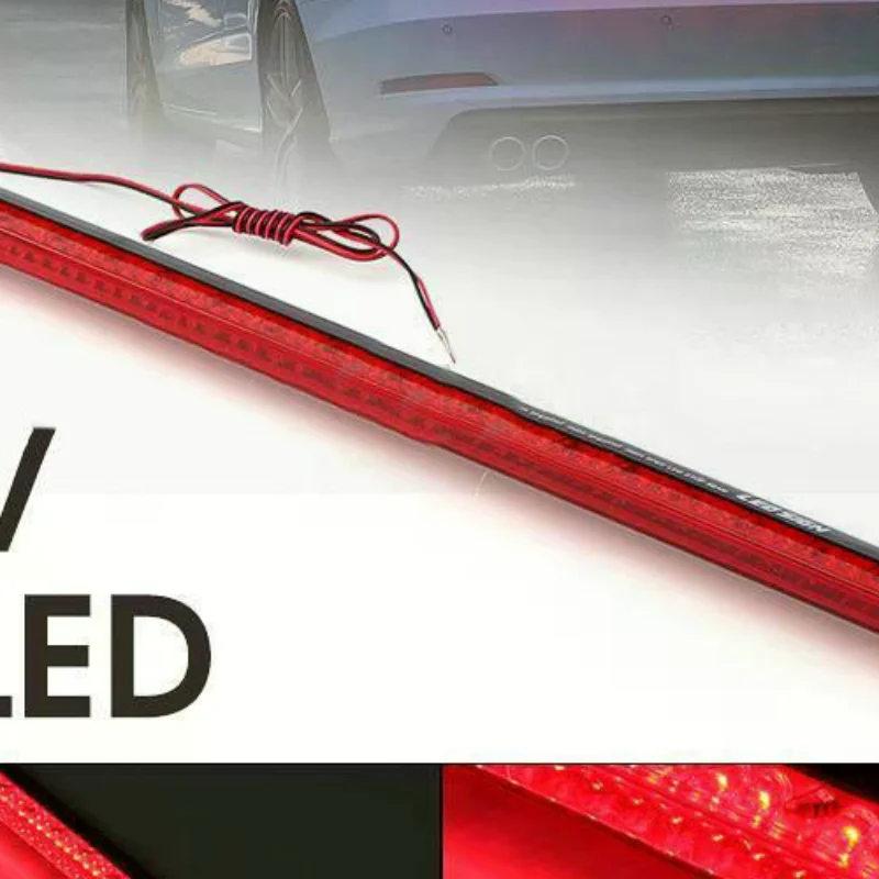 

Red 56 LED 12V High Mount Third 3RD Brake Stop Tail Light Lamp Universal