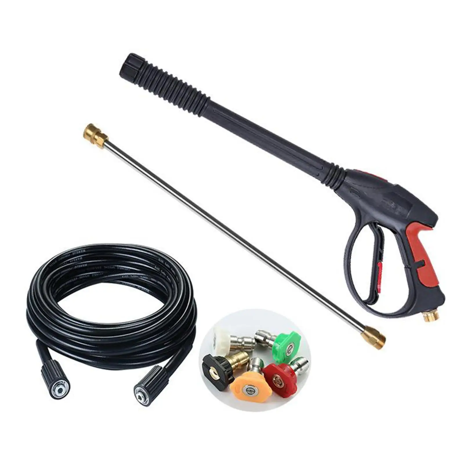 Pressure Washer , 1/4 schnelle Replacement Extension , 5 Nozzle Tips, 21 Inch, 4000 PSI Thread Fitting