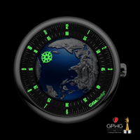 CIGA Design Series U Blue Planet II Luminous Mechanical Watch Automatic Movement Men's Watches 2025 Male Wrist Timepiece