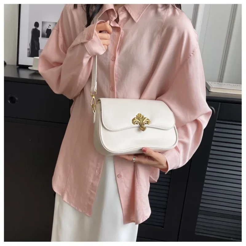 

2025 Новая бестселлерная женская сумка подмышки — минималистичная, роскошная винтажная, элегантная и стильная, через плечо и через плечо