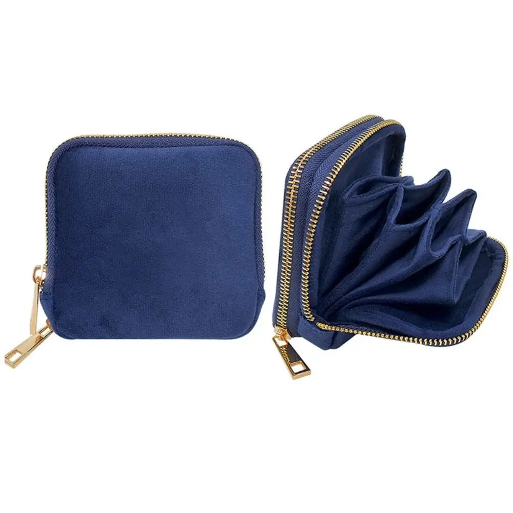 

Double-layer Jewelry Packing Bag Bracelet Necklace Bracelet Jewelry Storage Bag Earrings Large Capacity Velvet Jewelry Holder