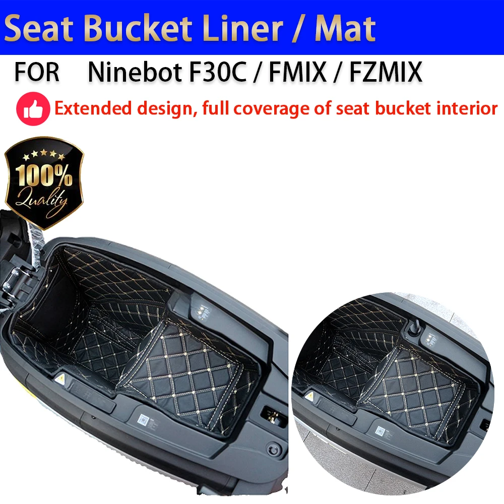 For Ninebot F30C FMIX FZMIX Seat Bucket Liner Extended Waterproof Wear-Resistant Storage Mat Accesorios Moto Accessori Moto