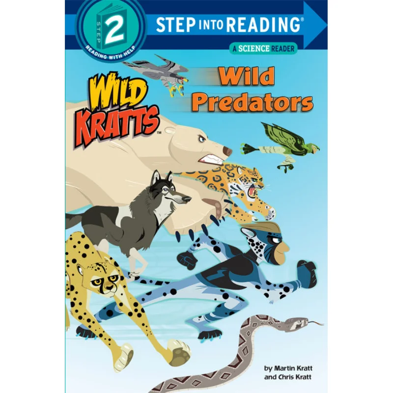 

Шаг в чтениеRStep 2Wild Predators Kratt Chris Random House US 9780553524727 Книга