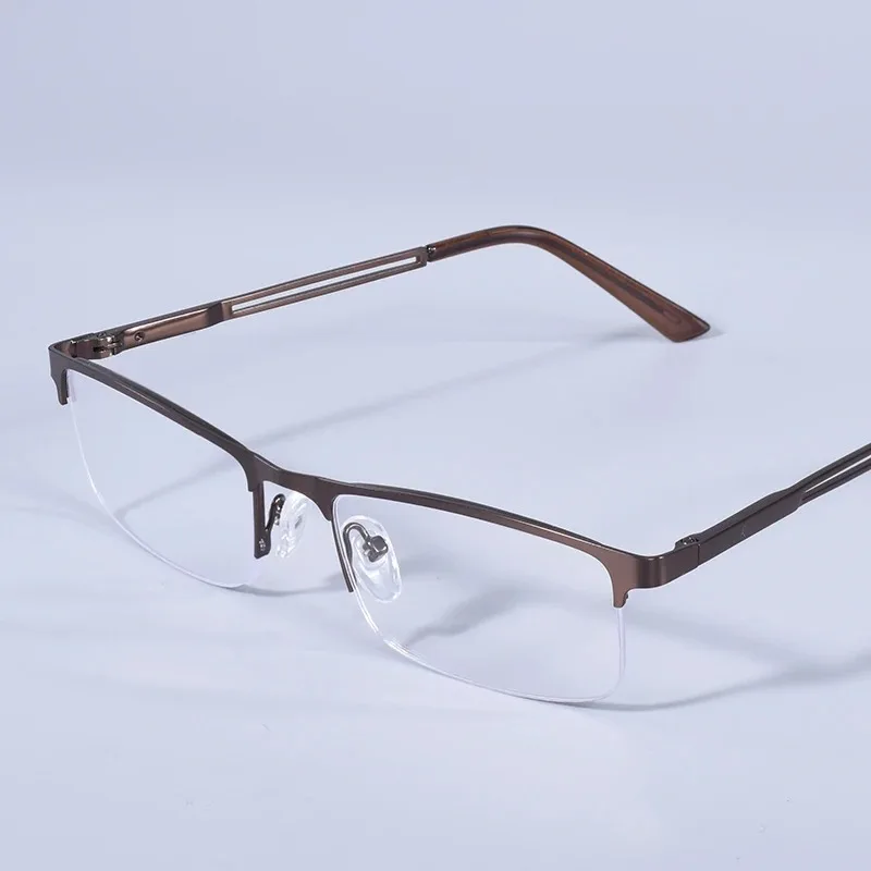Leichte Halbrahmen-Lesebrille mit Blaulichtfilter für Altersweitsichtigkeit, Dioptrien +1,0+1,25+1,5+1,75+2,0+2,25+2,5+2,75+3,0+4,0 – Detail 4