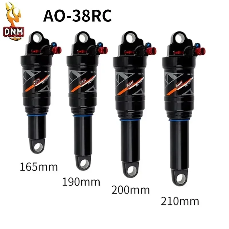 DNM AO-38RC mountain bike rear air shock absorber  lockable rebound 165/190/200/210mm bicycle shock absorber Bicycle Accessories