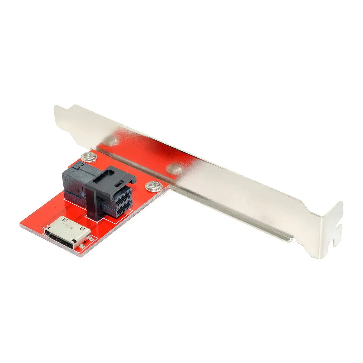 

Xiwai Mini SAS HD SFF-8643 PCI-Express 4.0 to Oculink SFF-8611 SFF-8612 PCBA Female Adapter With Bracket