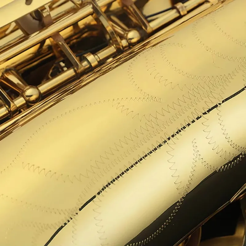 

2025 Good Quality Chinese Alto Saxophone For Sale Gold Music Instrument Professional BE ALTO Saxophone