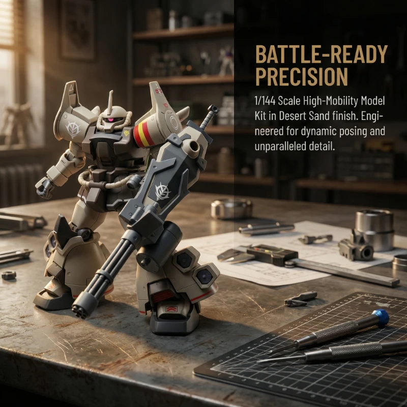 

Коллекционная пластиковая модель HG1/144 Star Flying Tiger MS-07H-8, аниме-фигурка, набор для сборки, подарок на день рождения