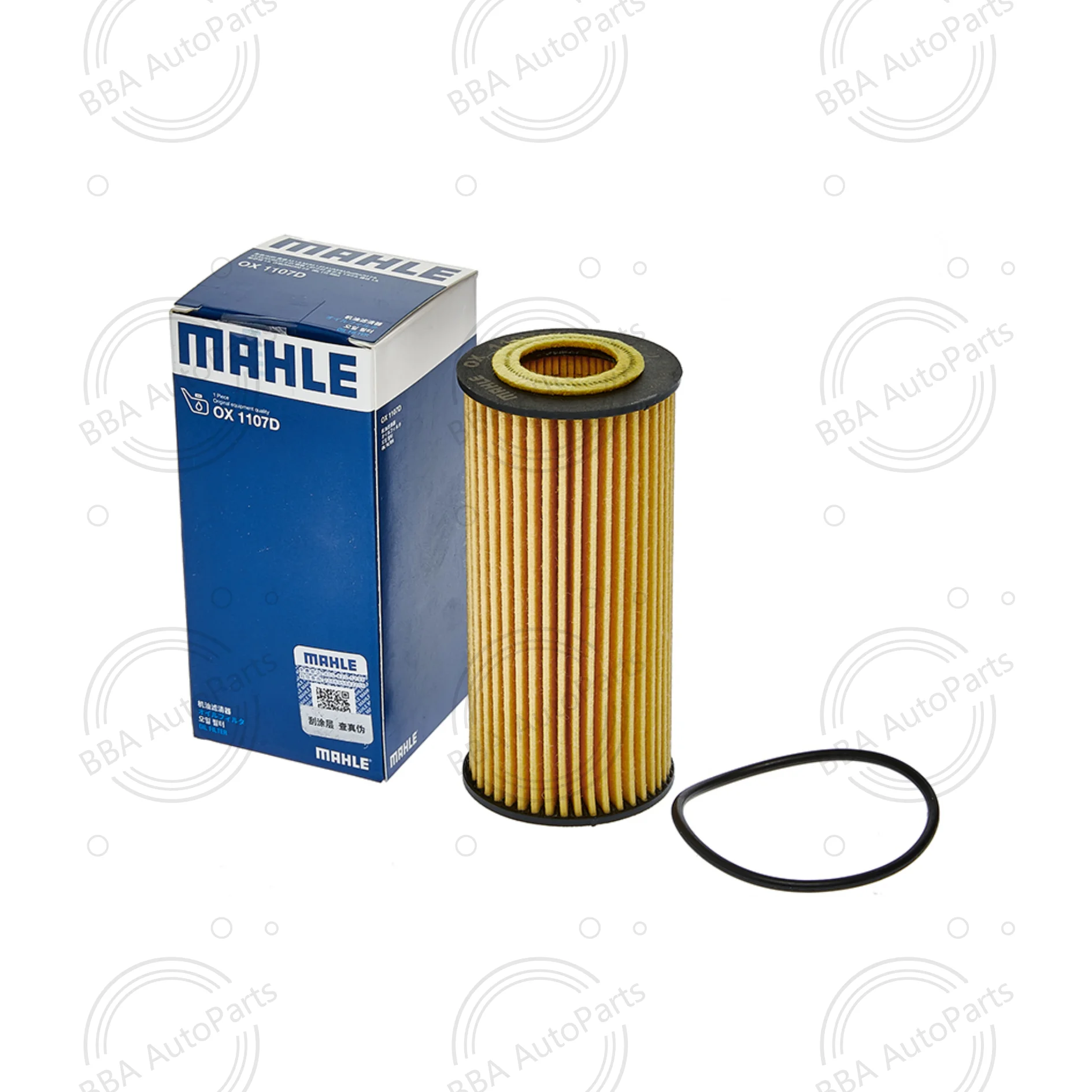 Mahle OX1107D OX1107/2D oil filter for Audi A3 A4 A5 A6 A7 A8 Q3 Q5 Q6 Q7 Q8 with OE 06L115562  06K115466  06L115562A