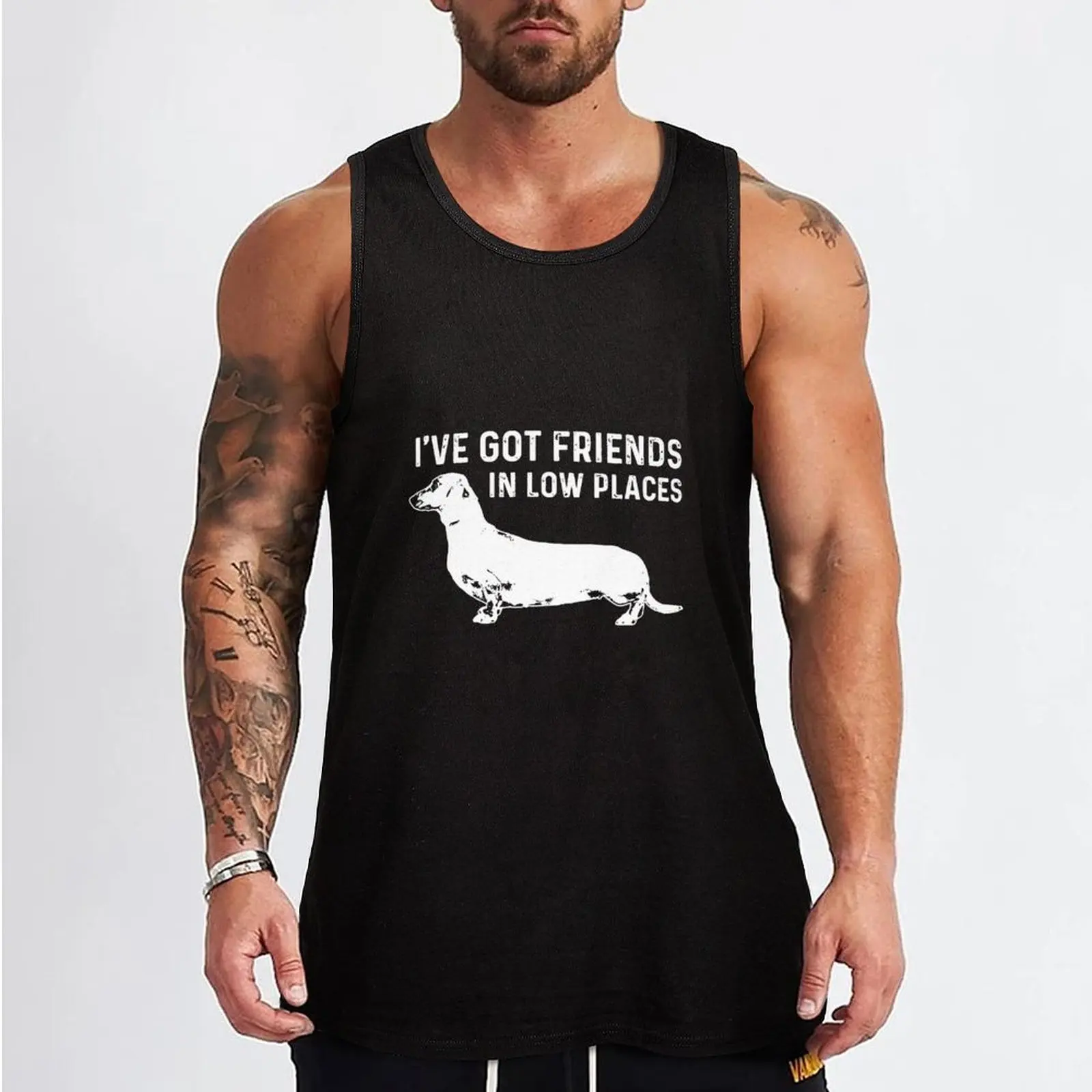 Dachshund Ive Tank Top Man sleeveless shirt T-shirt men