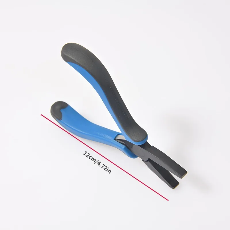 1PC Flat Mouth Pliers DIY Hand Mini Clamp Tool Flat Nose Locking Plier Fishing Hook Wear-resistant Non Slip Hand Tool