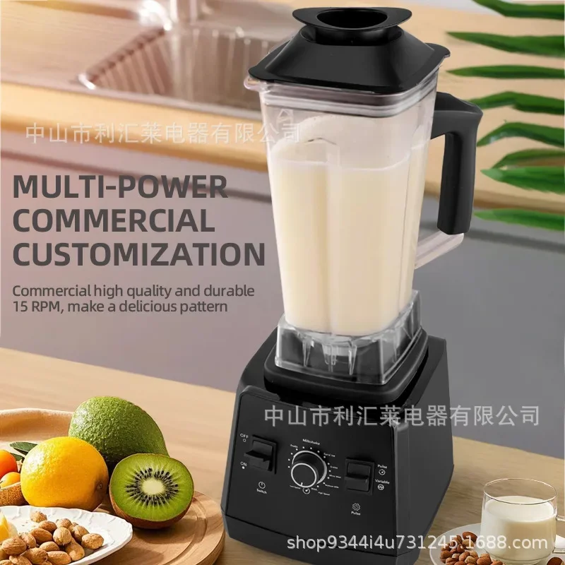 Fully Automatic Wall-Breaking Commercial Blender High Power Stationary Mixer Food Processor Ice Smoothie Juicer Machine Kitchens