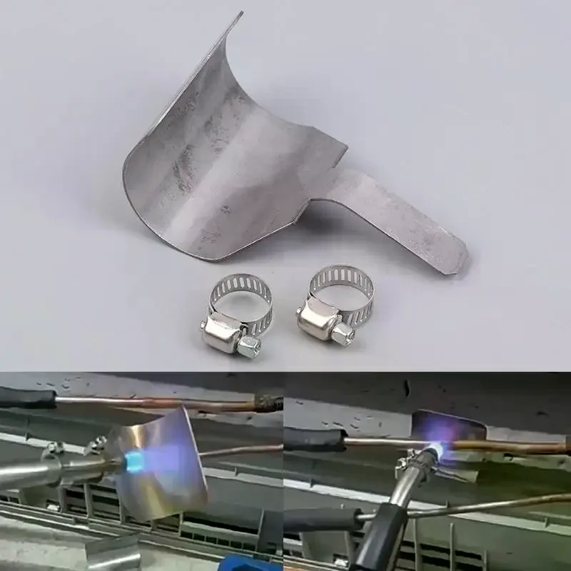 Gas Torch Welding Torch Heat Shield Air Conditioning Pipe Welding Fire Shield Plate Copper Tube Welding Auxiliary Tool