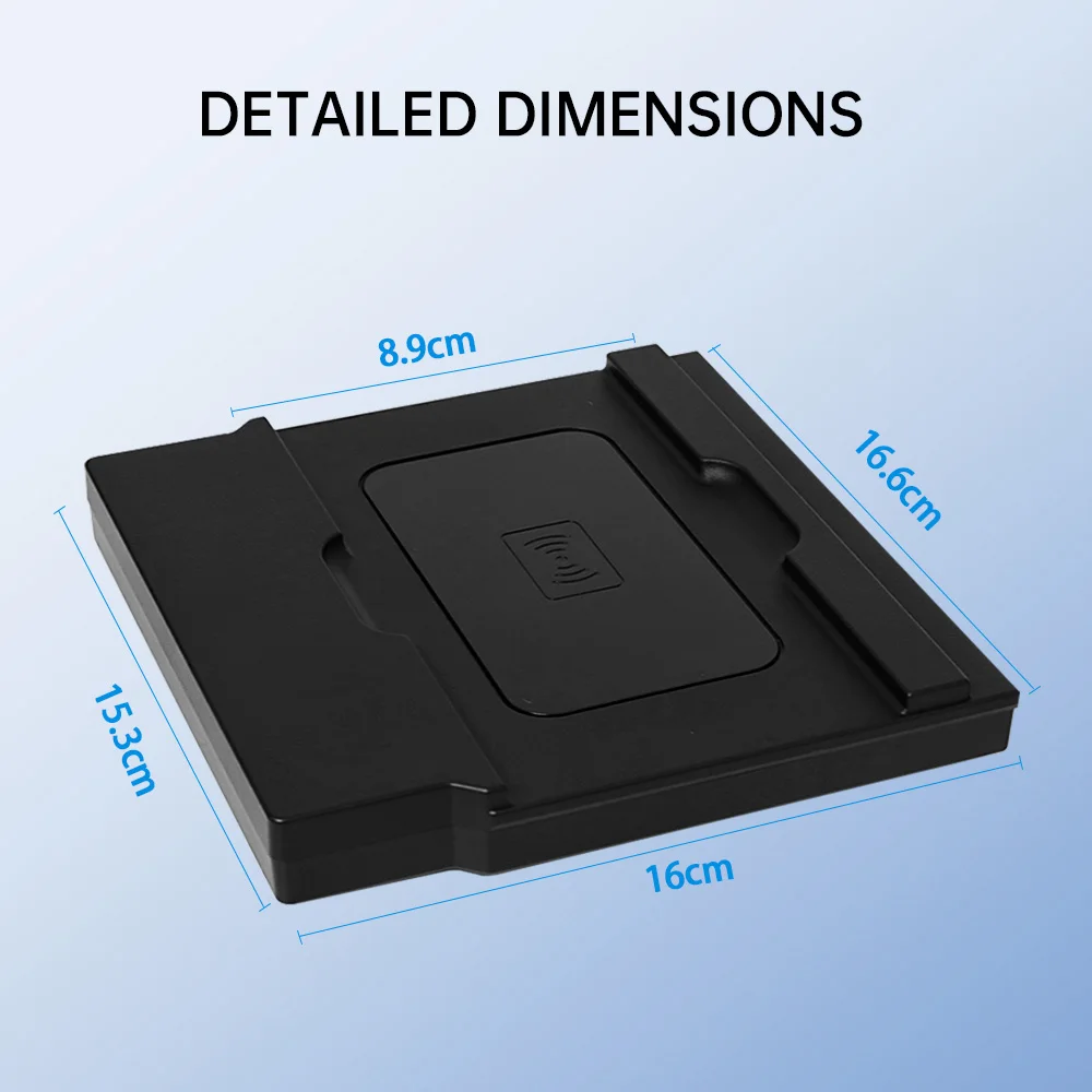 For Lexus NX200T NX200 NX260 NX350h 2014~2020 Wireless charger Special on-board QI phone fast charging panel Car Accessories view 3