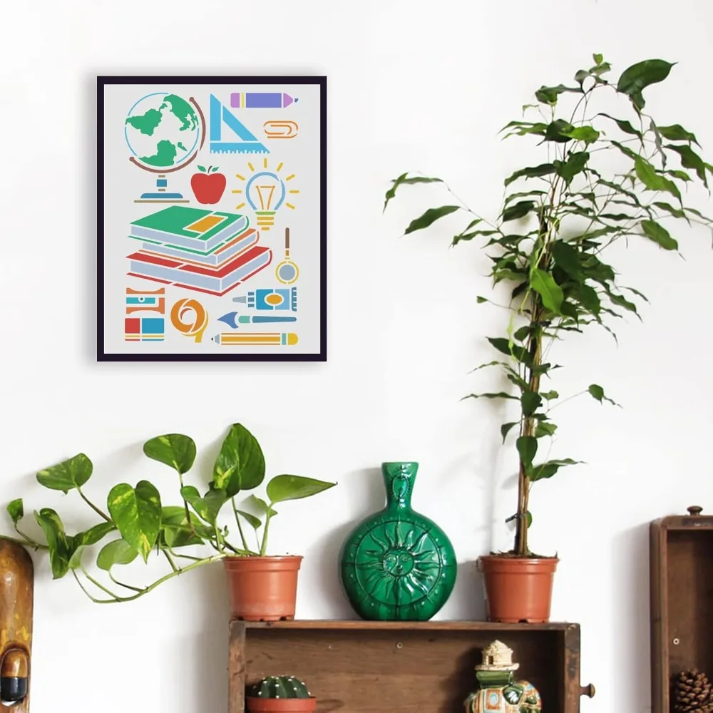 Reusable Drawing Painting Stencils Templates