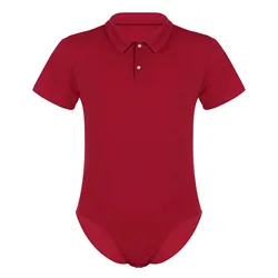 Chemise à manches courtes pour hommes, costume de batterie pour les amoureux des couches, maillot de bain à col rabattu, bouton pression, entrejambe, barboteuse, pyjama, adultes, bébés