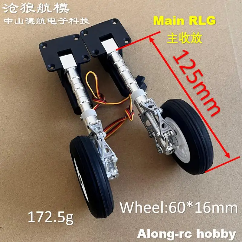 Freewing Dual 64mm EDF RC Jet Airplane A-10 V3 Repair Part DIY Model Spare Parts Nose or Main Landing Gear Retracts Wheels