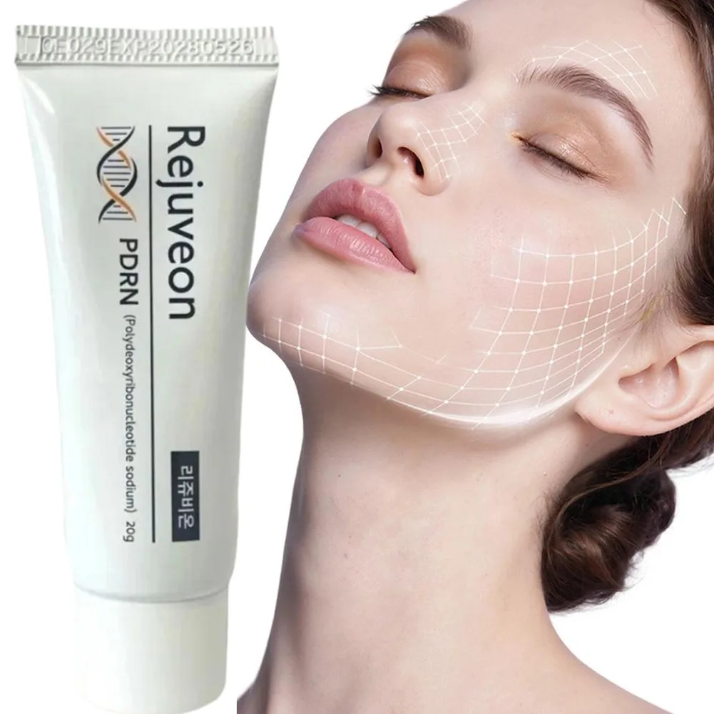 Rejuveon cuidado de la piel coreano PDRN crema facial reparadora Squalane alivia la sequedad hidratación duradera crema facial calmante de hierba de nieve