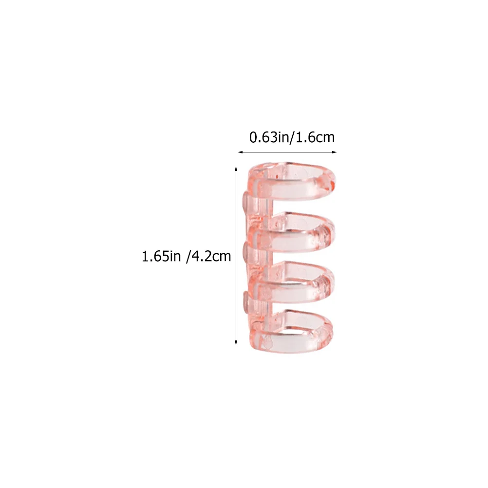 16 шт. съемные переплетные пластиковые кольца для тетрадей, подставки для книг, катушки для переплета, вкладыши, сделай сам, 4 отверстия