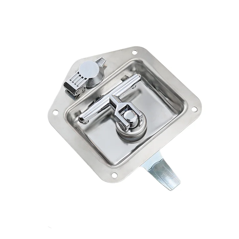 304 Stainless Steel Panel Lock T-Type Latch Box Lock For Industrial Cabinet Heavy-Duty Equipment Special Vehicles Caravans