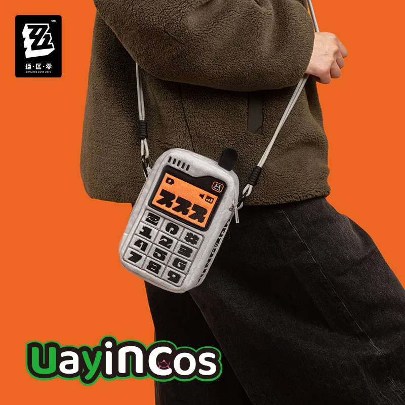 

Original ZZZ Zenless Zone Zero Bangboo Plush Storage Bag Crossbody Shoulder Bag Backpack Urban Kit Series Anime Game Toy Kids G