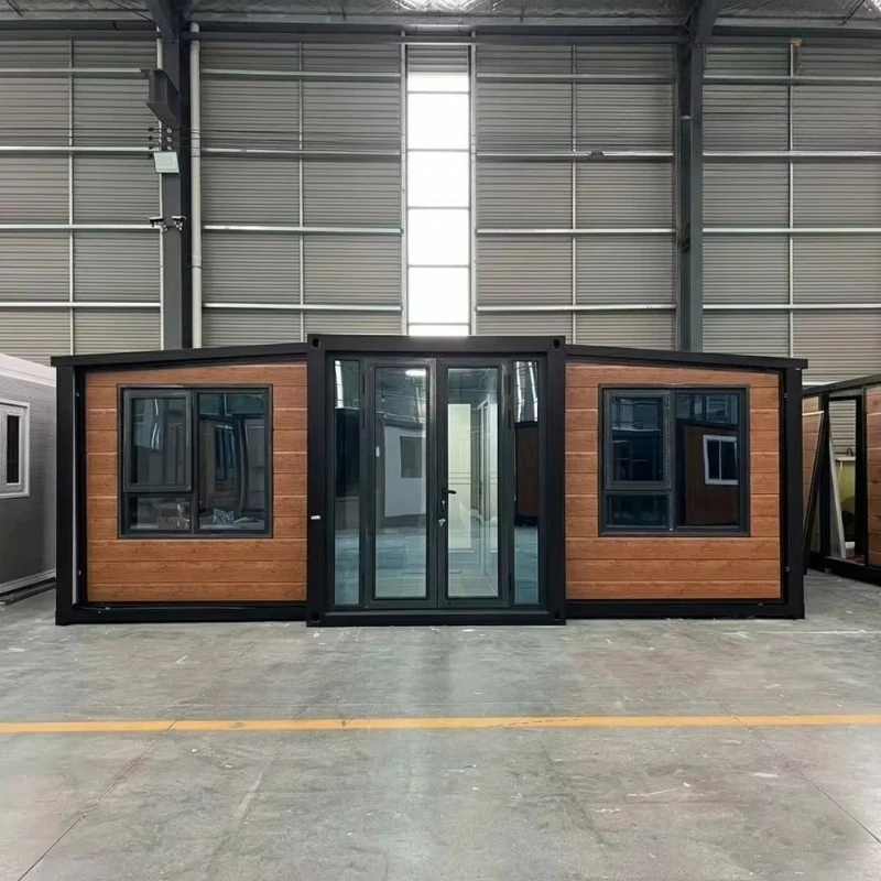 40ft Double Wing Expandable Container House Luxury Portable Living Building