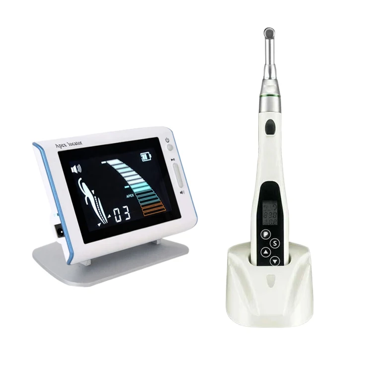 Instrumento dental endo motor/tratamento endodontic handpiece micro motor contra ângulo apex16: 1 ângulo contra localizador led