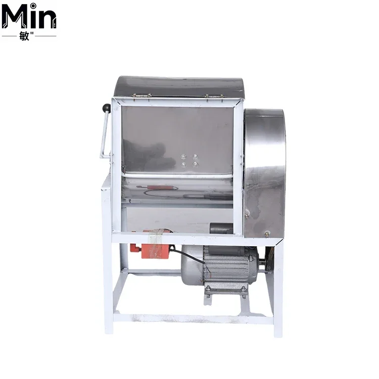 50Kg Capacity Commercial Double Action Double Speed Vertical Spiral Dough Kneader Flour Mixer for Bakery Restaurant Dough Mixing