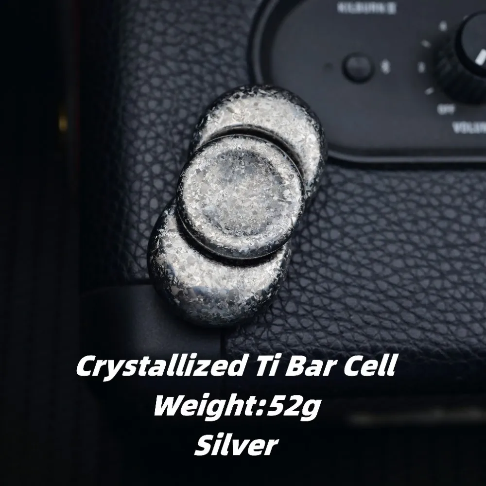 الحركية آسيا Pacifi EDC الجليد كريستال التيتانيوم تململ سبينر ألعاب متململة للبالغين مكتب مكتب الملحقات #2