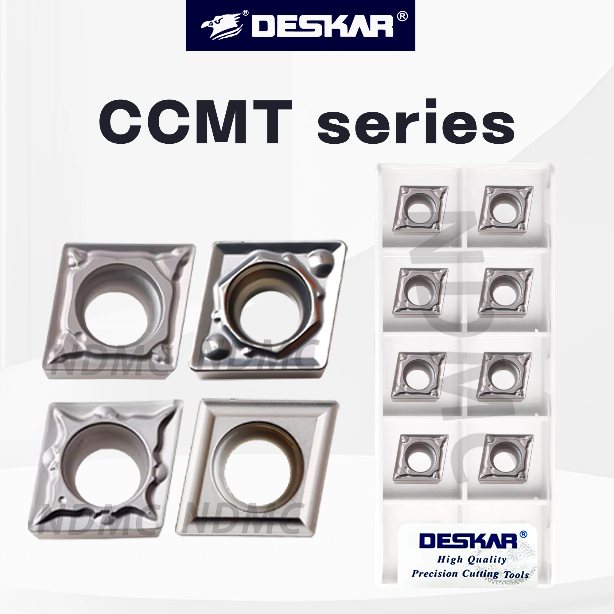 

Токарный станок с ЧПУ CCMT09T304 09T308-MT HQ TC PS FG LF90 Инструмент для обработки керамических лезвий Деталь токарного станка Износостойкий режущий инструмент Керамическая деталь