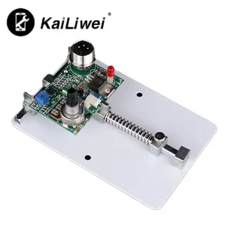 Kailiwei إصلاح الهاتف المحمول العالمي مجلس قوس لحام ثابت PCB دعم منصة تركيبات TE-07