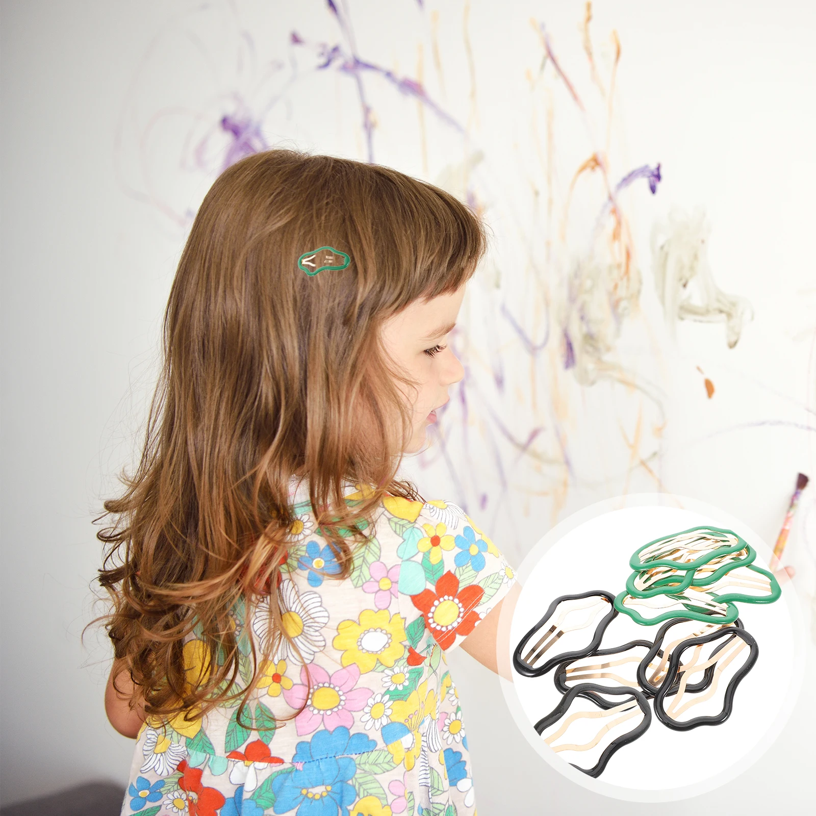 

10Pcs Cloud Hair Clips Side Clip Hollow Design Non Decorative Barrettes for Women Girls Fine Hair Accessories