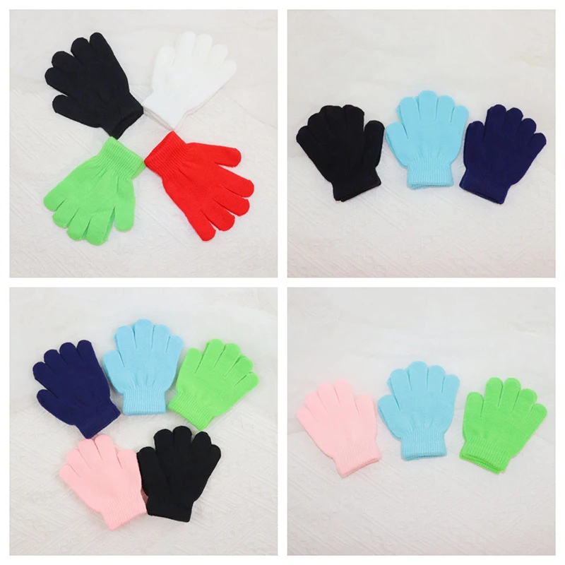 For 2-6years old kids boys girls winter cold and warm gloves children gloves