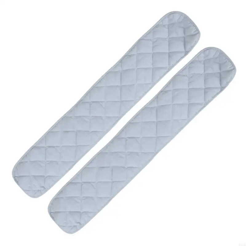 E06F Baby Anti-Bite Feste Farbbett Zaun Leitplankenabdeckung Weiches Baumwollbaby Safes Zahnen kaut atmungsaktueller Beschützer