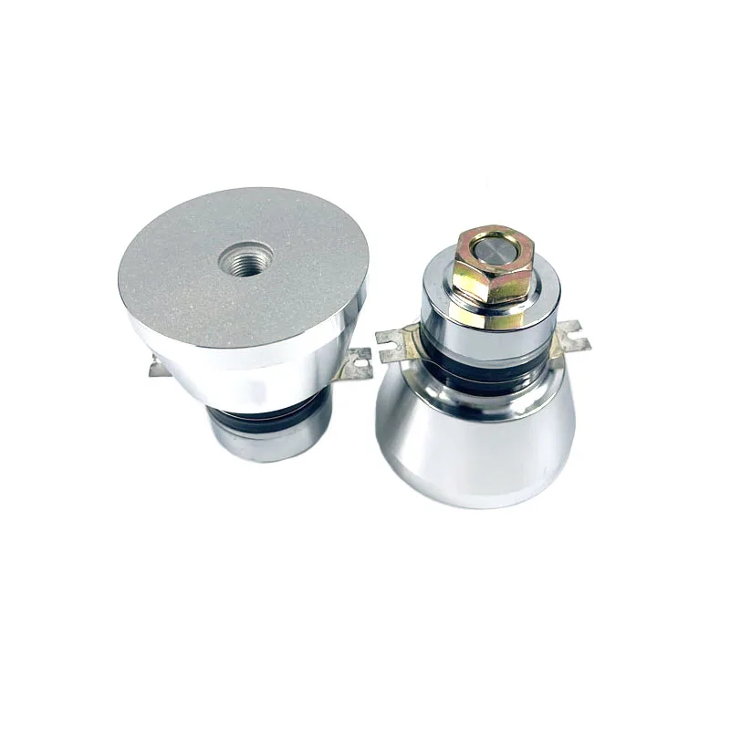 الجملة الاستشعار كهرضغطية 28KHZ 60W محول التنظيف بالموجات فوق الصوتية