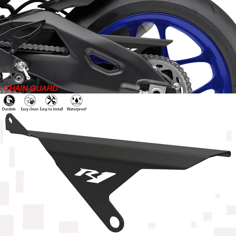 

2023 2024 Motorcycle Sprocket Chain Guard Cover Parts For Yamaha YZF-R1 YZFR1 YZF R1M 2015 2016 2017 2018 2019 2020 2021 2022