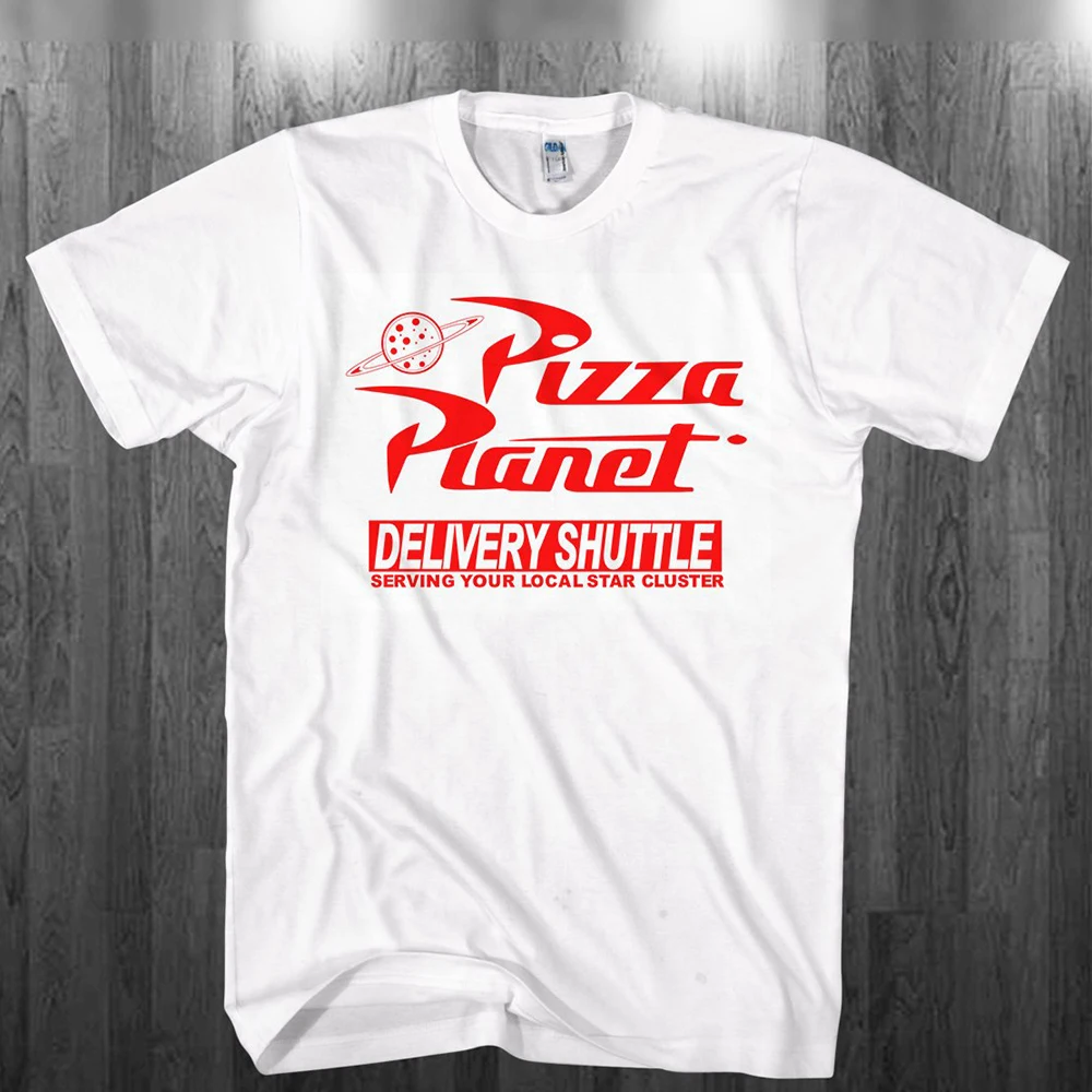 Pizza Planet Shirt Toy Movie Inspired Tee Magic Kingdom T-Shirt  Short Sleeve Vacation Tees Matchin Family Trip Tee Hipster Tops