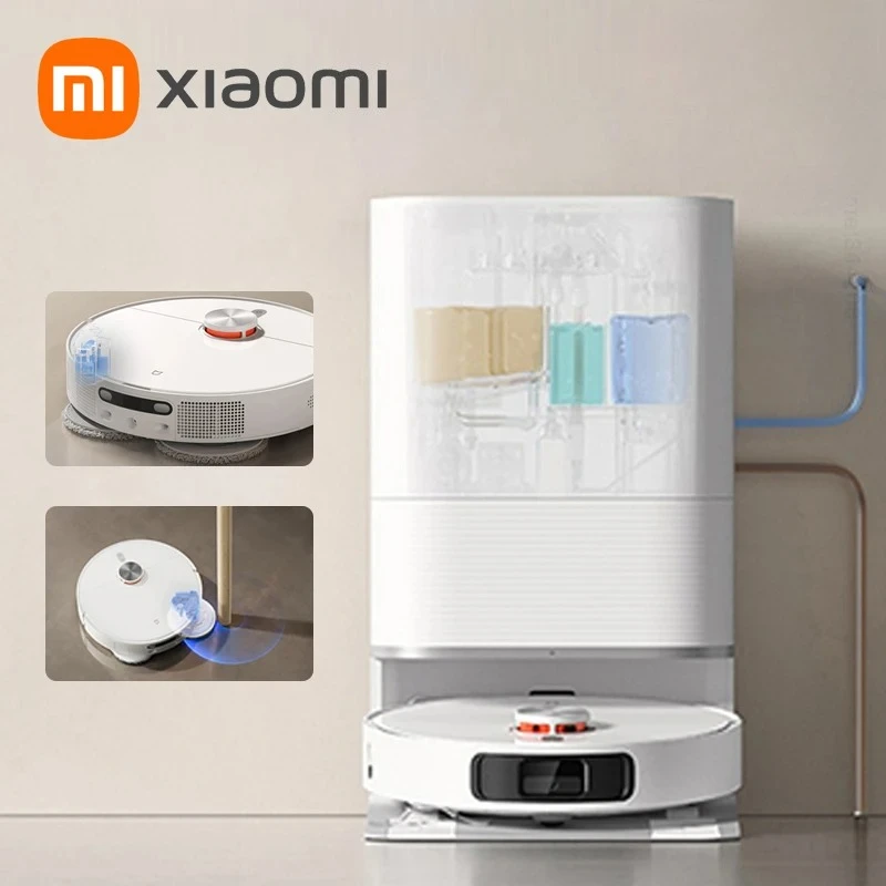 

XIAOMI MIJIA OMNI Infinite Robot MOP Vacuum Cleaner M30S Self Cleaning Hair Cutting Empty Dust Home Dirt Disposal MachineD103CN