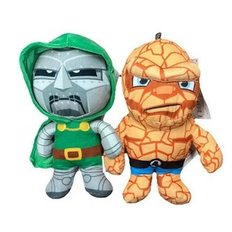 Avengers Doomsday Plush Toy Doctor Doom And Thing Soft Stuffed Doll Collectible Bag Hanging Decoration For Comic Movie Fans
